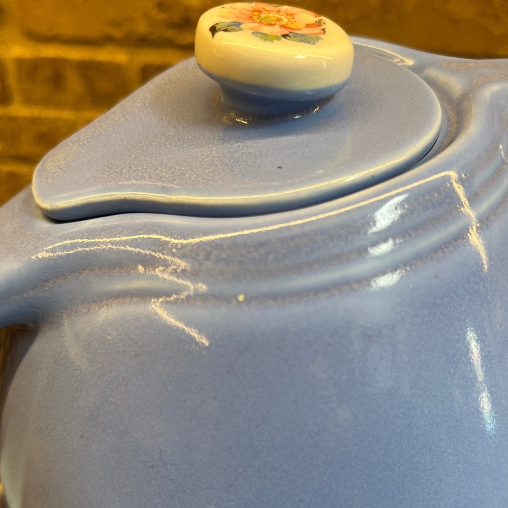 SOLD - Vintage Hall's Superior Quality Kitchenware Teapot Rose Parade - Picture 4 of 8